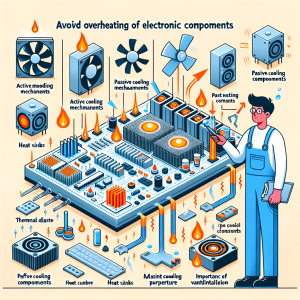 How to avoid overheating of electronic components