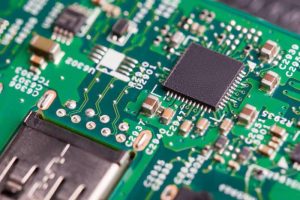 Clean Electronic Components